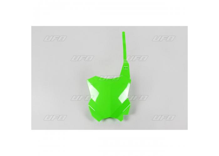 Plastic numar fata Kawasaki KXF450/16-18=KXF250/17-18,verde fluorescent